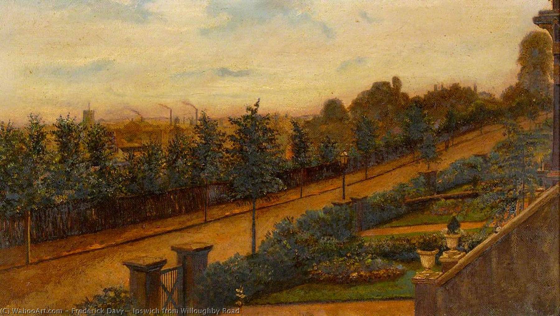 Ipswich From Willoughby Road — Frederick Davy