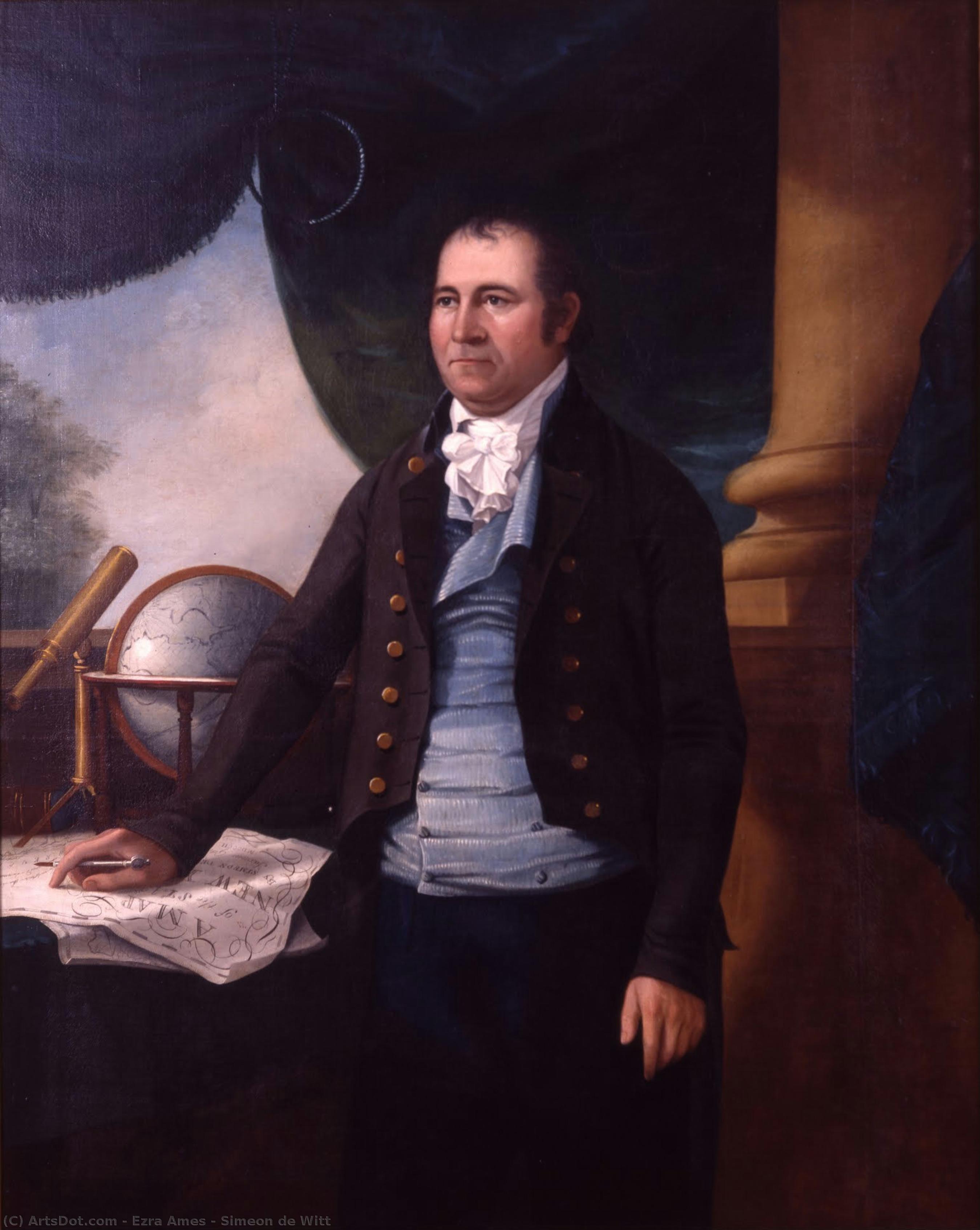 Simeon De Witt — Ezra Ames