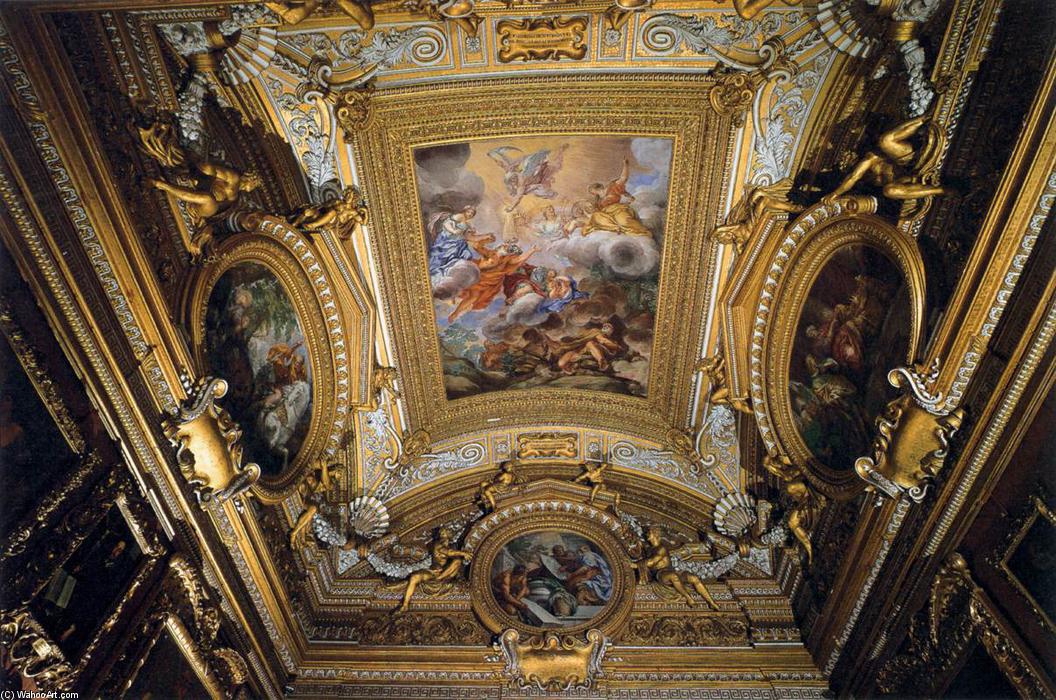 Ceiling Fresco In The Hall Of Saturn — Pietro Da Cortona