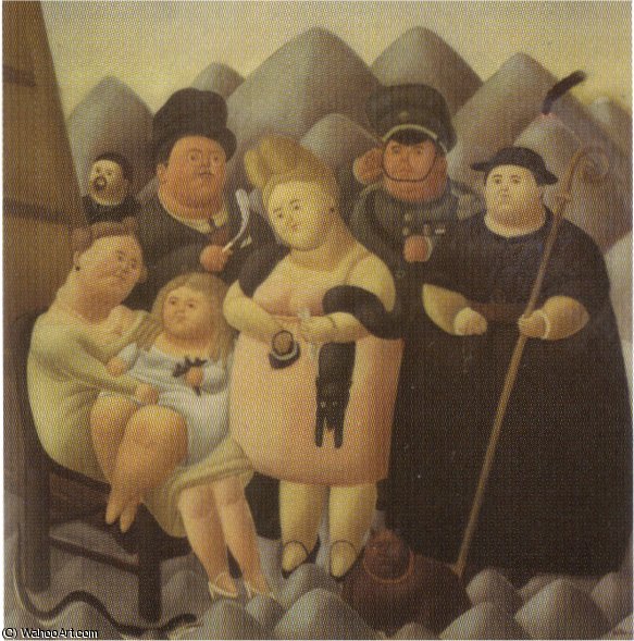 La Famille Du President — Fernando Botero