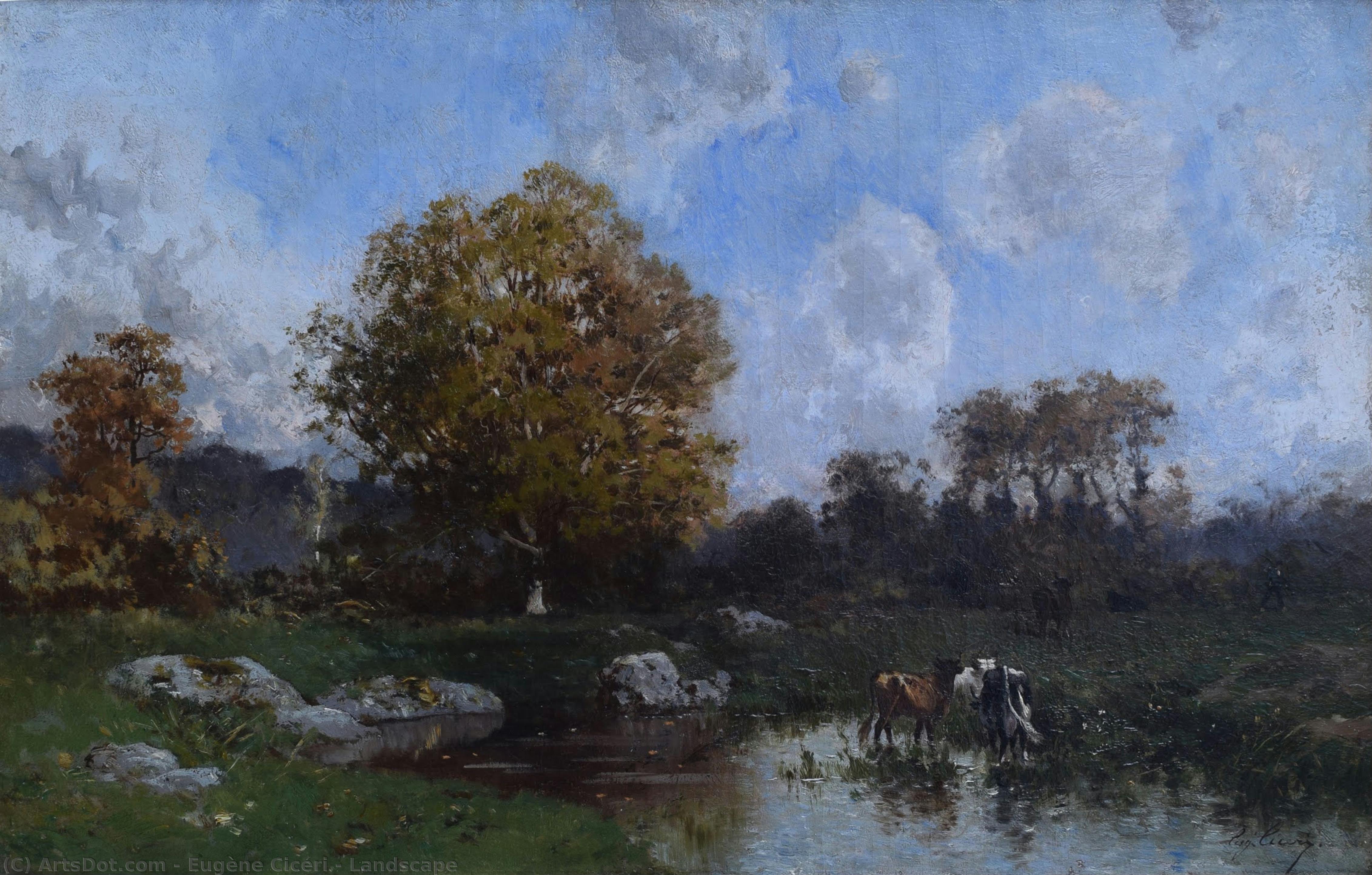 Landscape — Eugène Cicéri