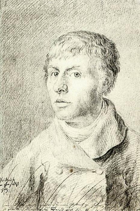 Self-portrait — Caspar David Friedrich