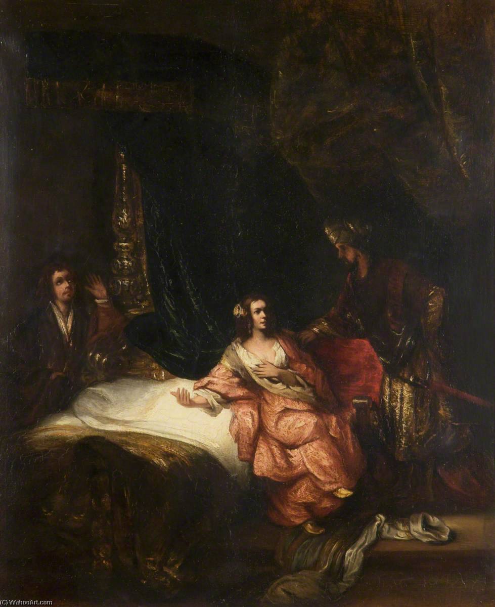 Joseph And Potiphar's Wife (copy After The Studio Of Rembrandt Van Rijn) — Thomas Robson