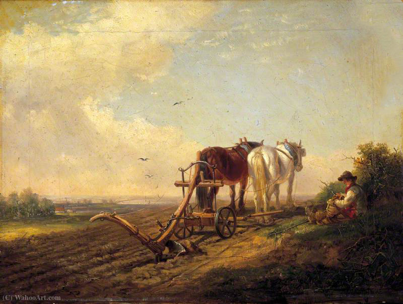 Resting Ploughman — Edward Robert Smythe