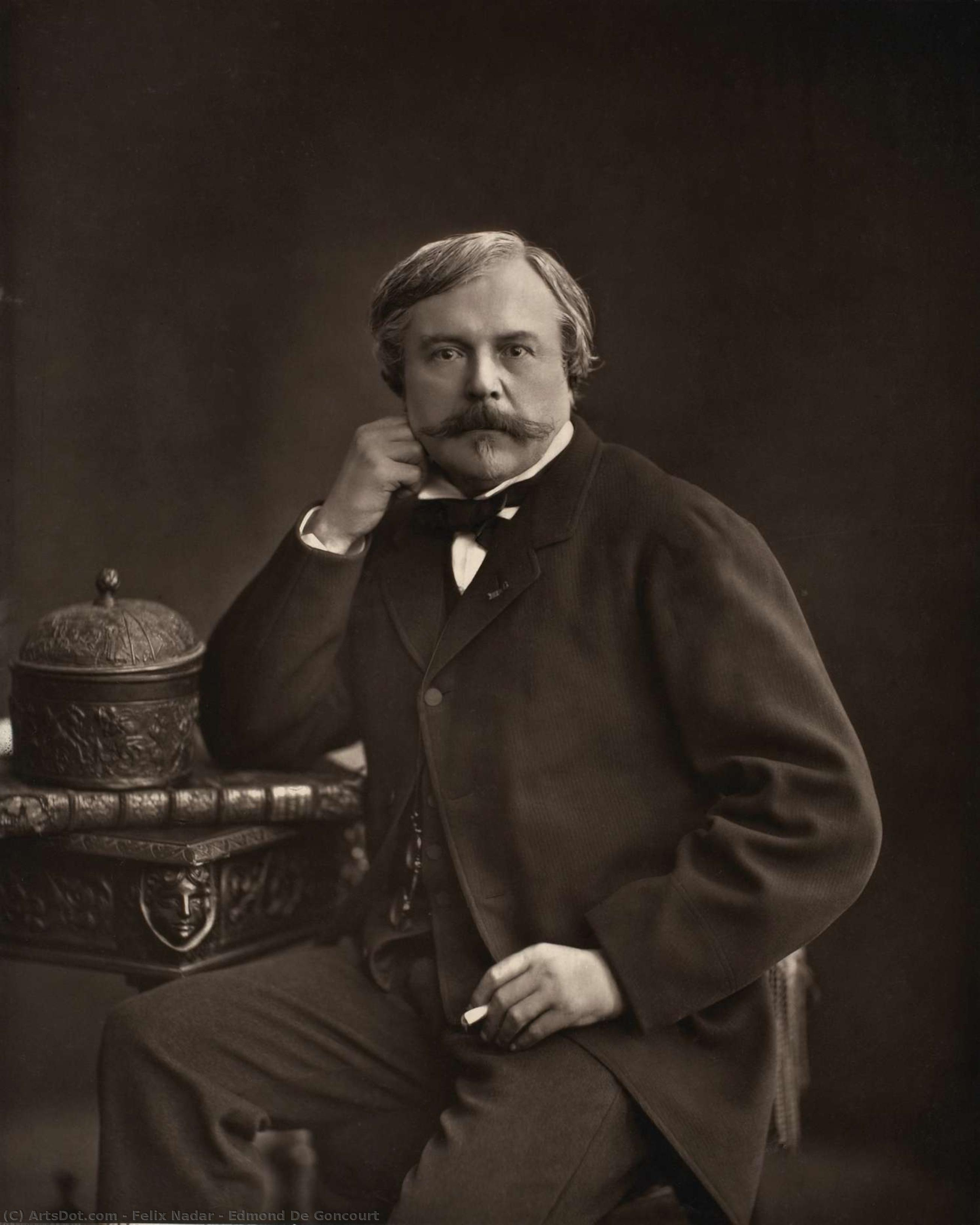 Edmond De Goncourt — フェリックス・ナダール