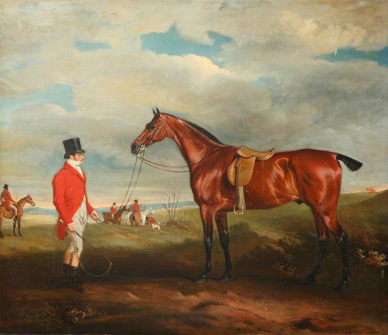 Thomas Strickland (1792–1835), And Horse In The Hunting Field — Sr John E Ferneley