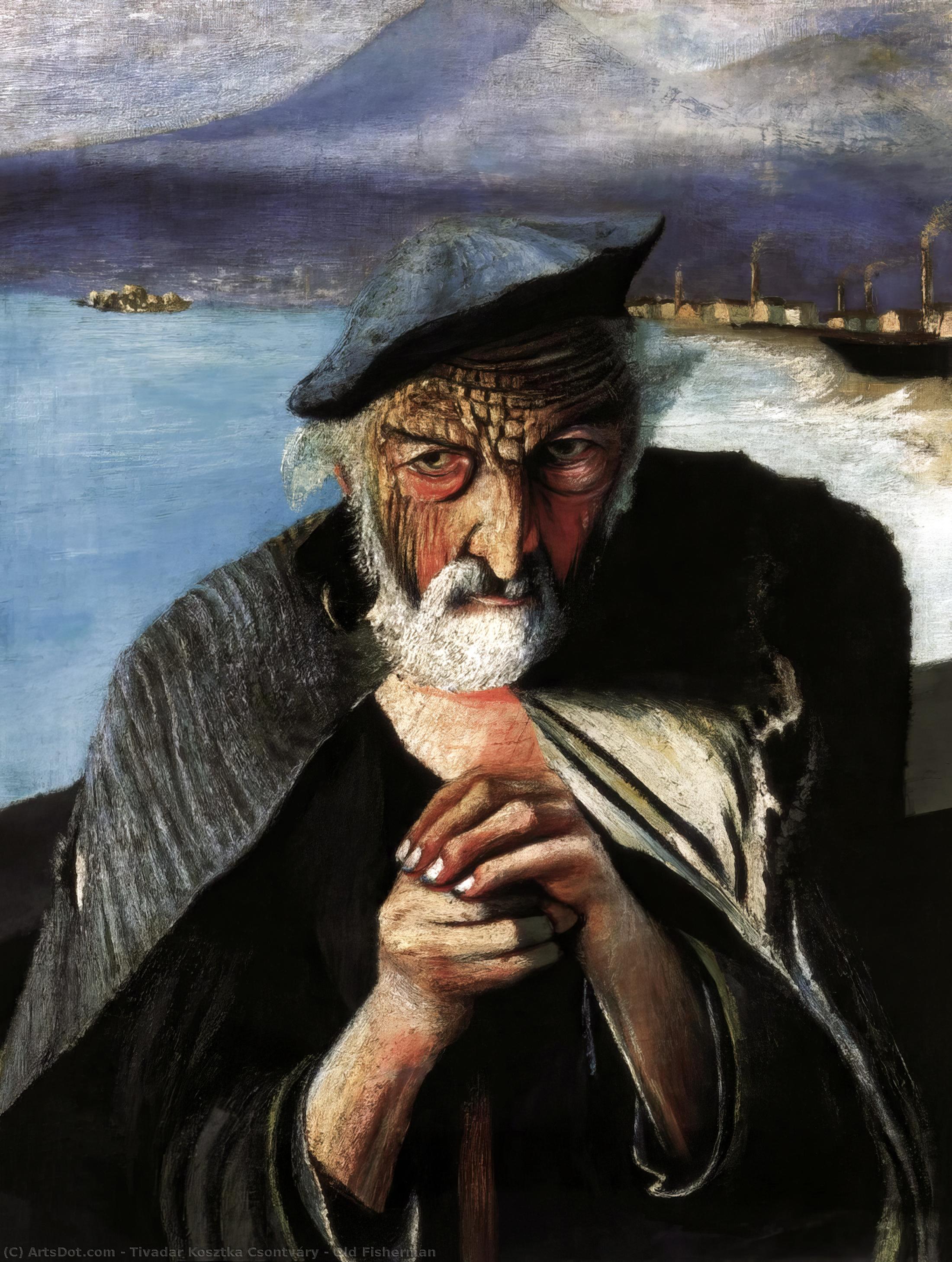 Old Fisherman — Тивадар Цонтвари Костка