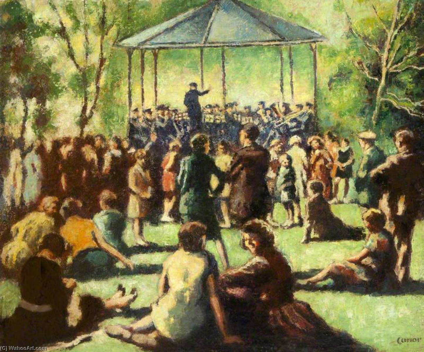 Music In The Park (botanic Gardens, Belfast) — William Conor