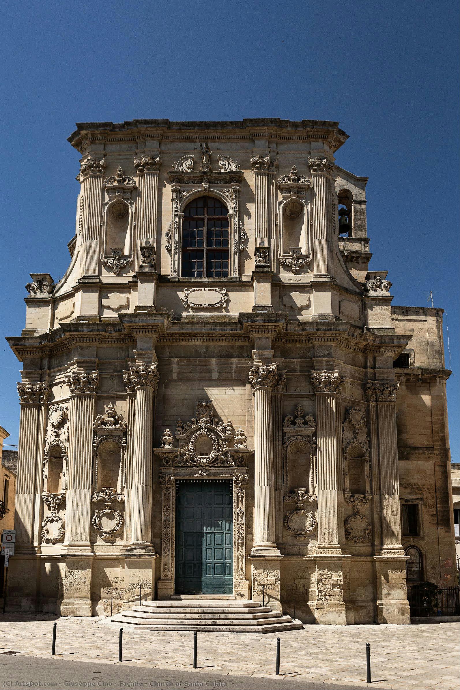Façade - Church Of Santa Chiara — Giuseppe Cino