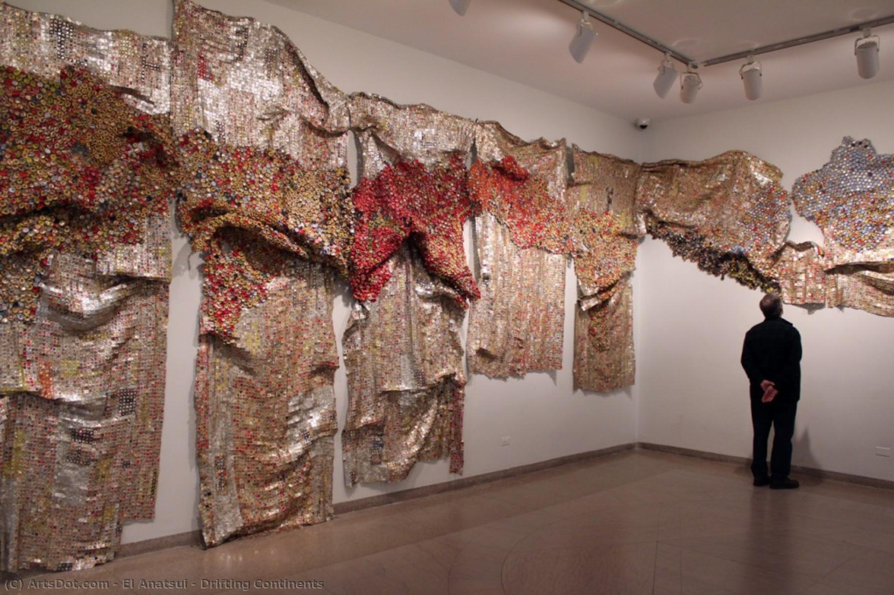 Drifting Continents — El Anatsui