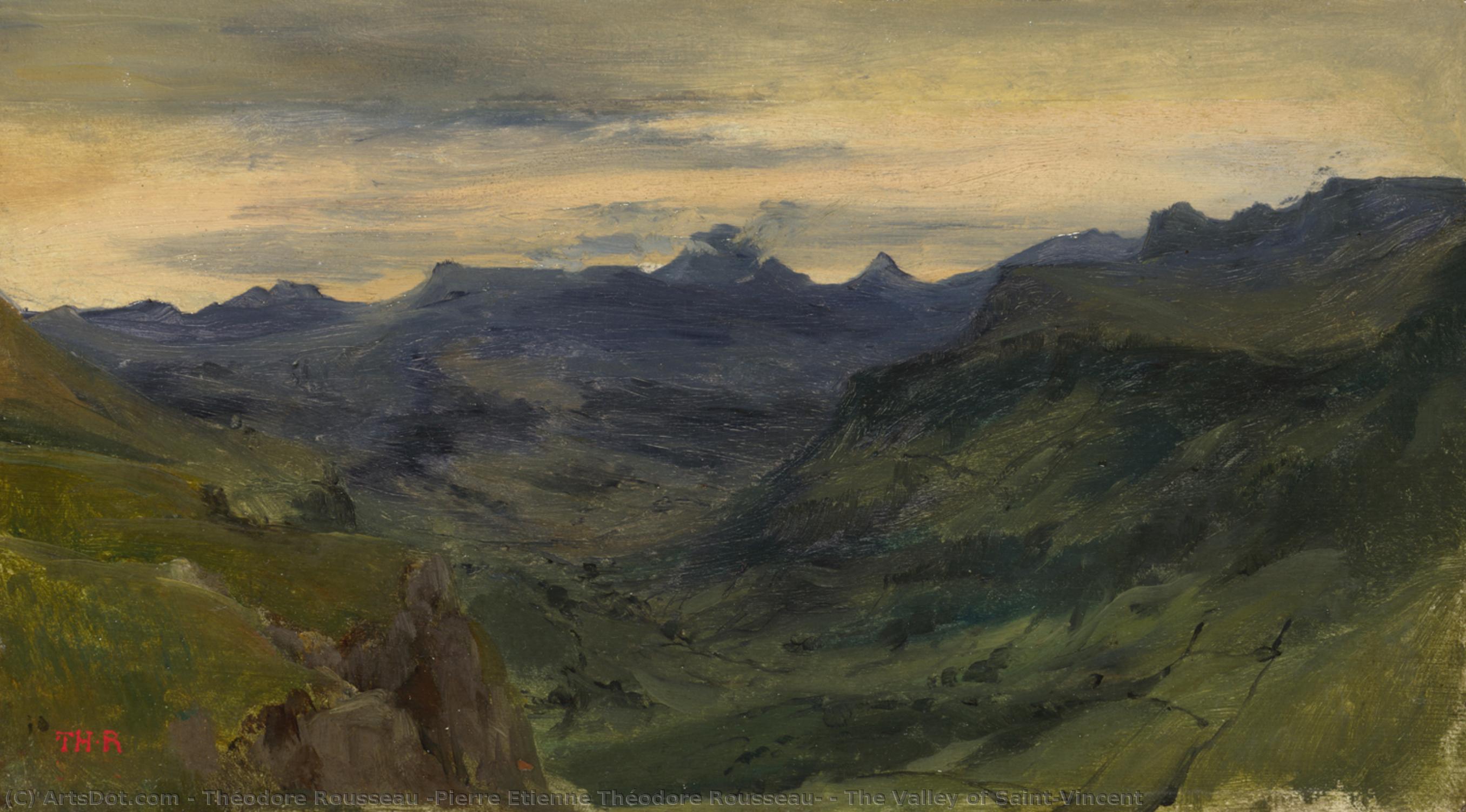 The Valley Of Saint-vincent — Teodor Ruso