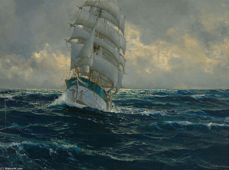Grosses Segelschiff — Michael Zeno Diemer