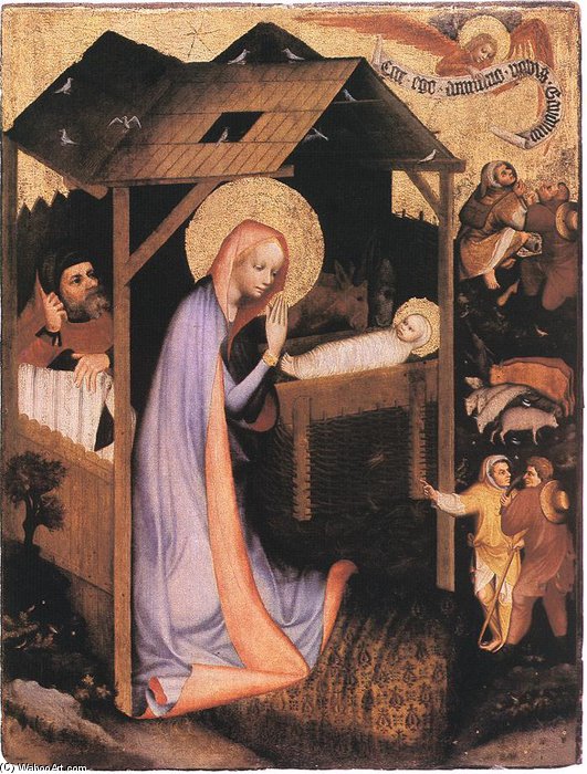 Adoration Of Jesus — Master Of The Trebon Altarpiece