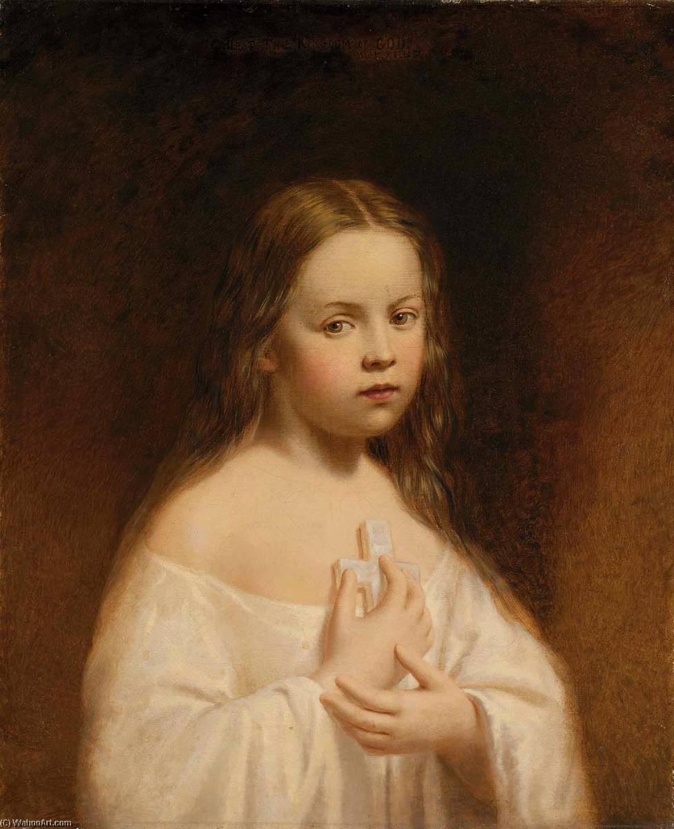 Portrait Of Hiram Powers' Daughter — Majner Kilborn Kelog