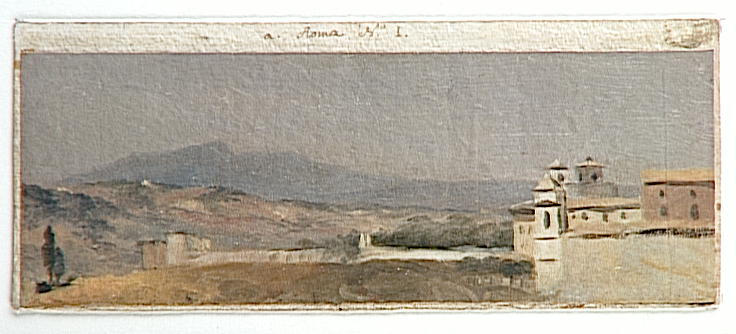 Vue Prise A Rome — Pierre-henri De Valenciennes