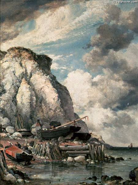 A Bit Of Bonchurch In The Olden Times — Edward William Cooke