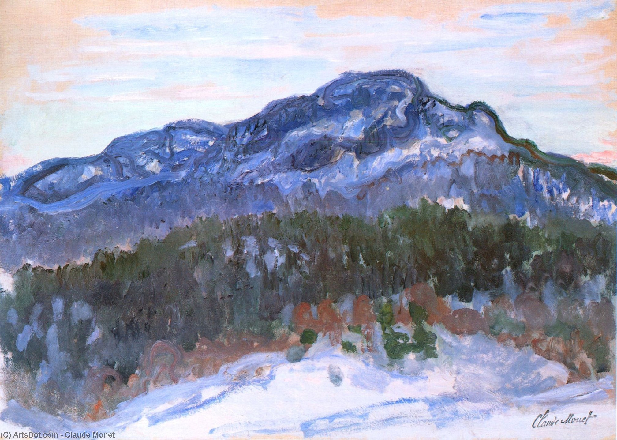 Mount Kolsaas 1 — Клод Моне