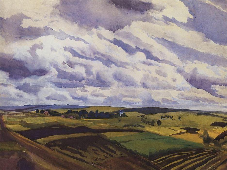 Village Neskuchnoye Kursk Province — Zinaida Serebriakova