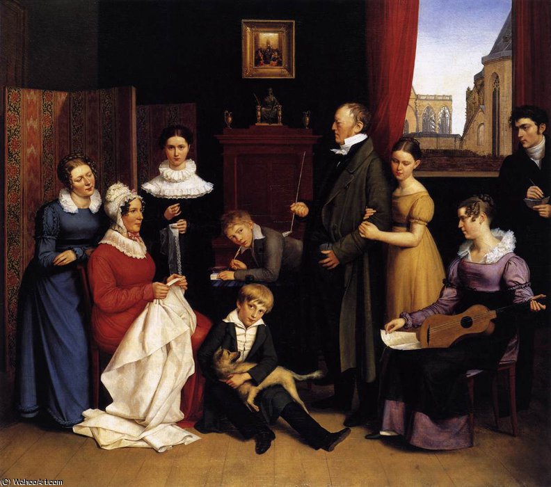 Family (b. Hainsberg Bei Aachen, D. Berlin) — Carl Joseph Begas