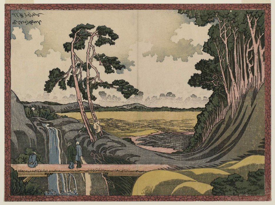 Jûnisô At Yotsuya — Katsushika Hokusai