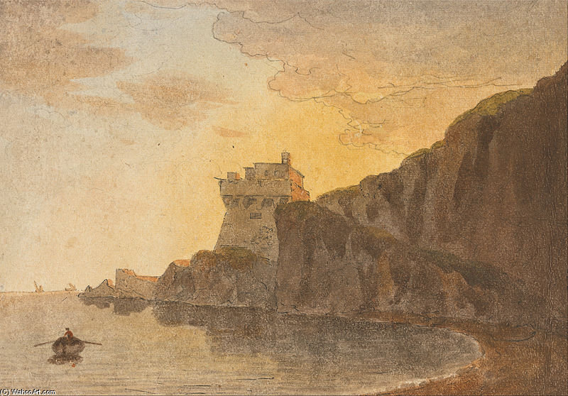 In The Bay Of Salerno, Near Vietri — John Warwick Smith