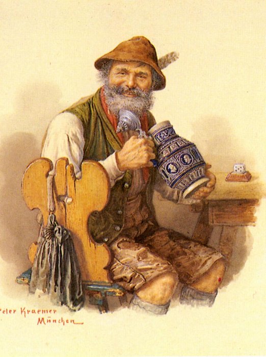 A Pipe Smoker — Peter Kraemer