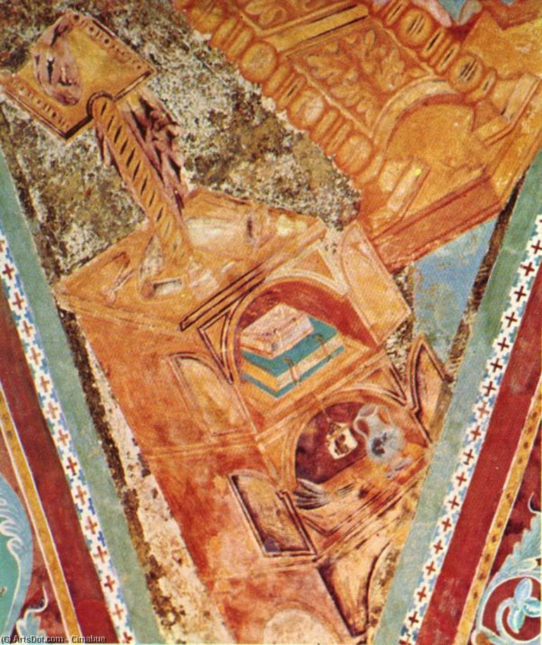 St John (detail) — Чимабуэ