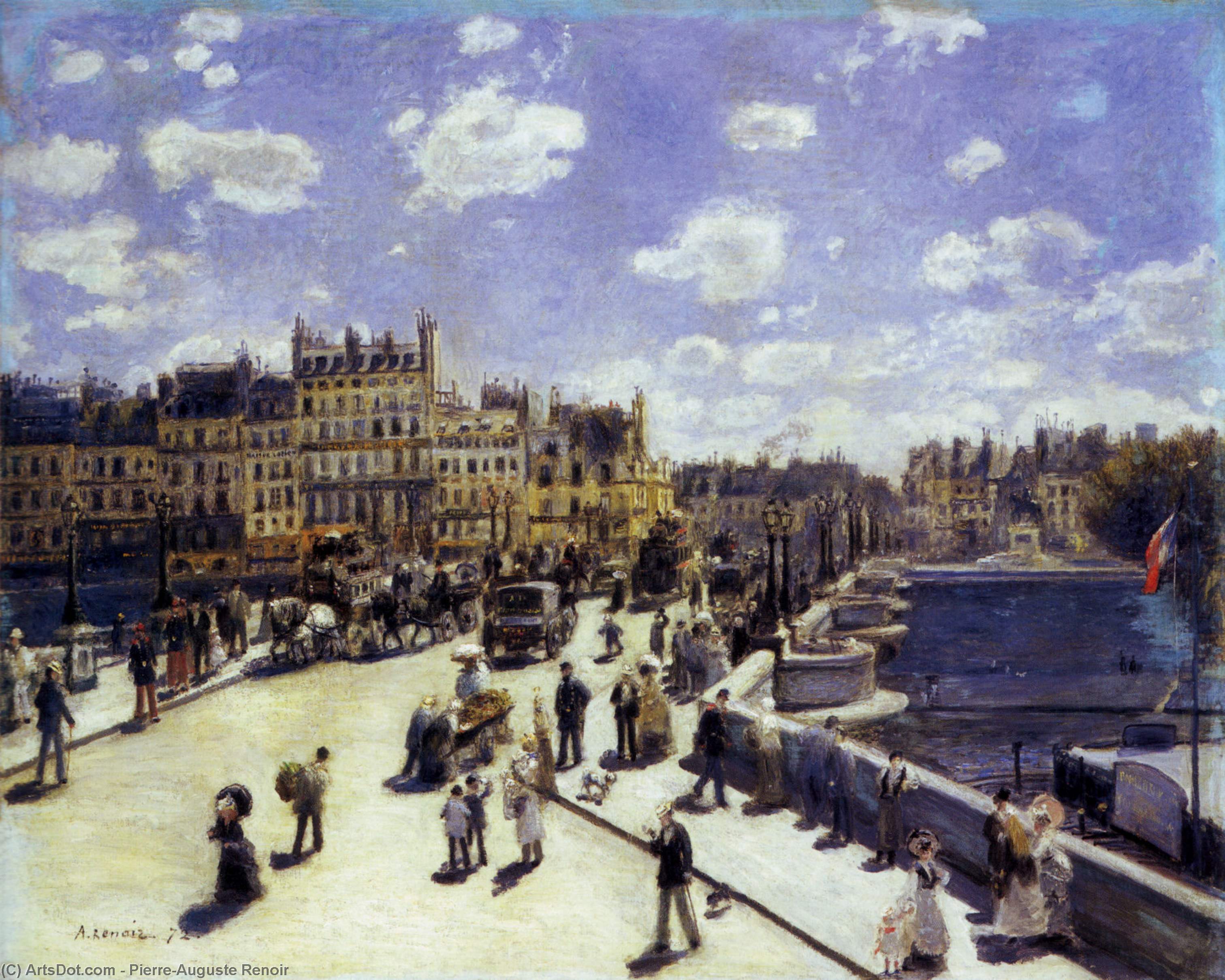 El Puente Nuevo, París — Pierre-auguste Renoir