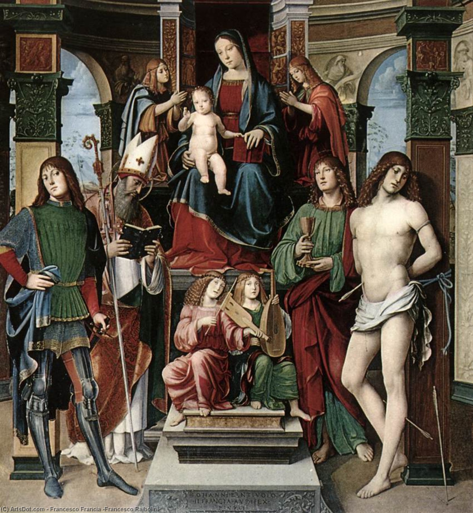 Madonna And Saints — Francesco Francia