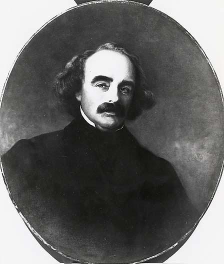 Nathaniel Hawthorne (1804 64), (painting) — Emanuel Gottlieb Leutze
