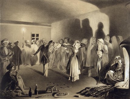 Dancing Party At Kagha-choura — Grigory Grigorievich Gagarin