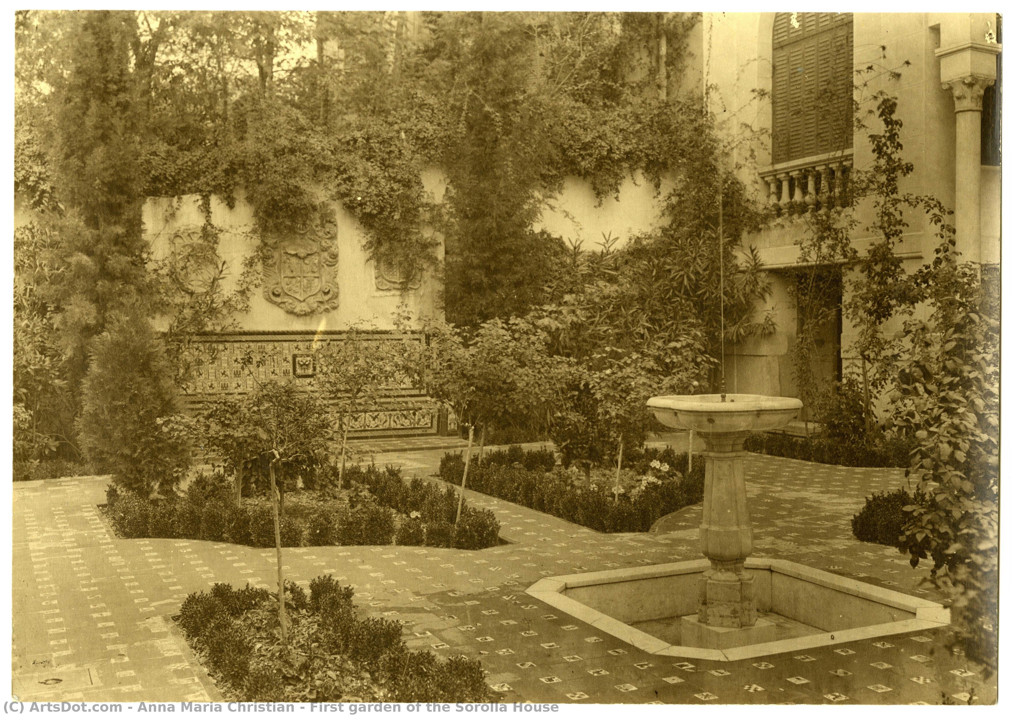 First Garden Of The Sorolla House — Anna Maria Christian