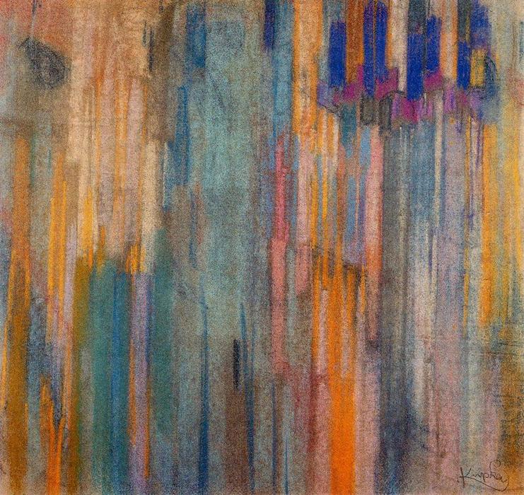 Study For ''ordenación Sobre Verticales'' — František Kupka