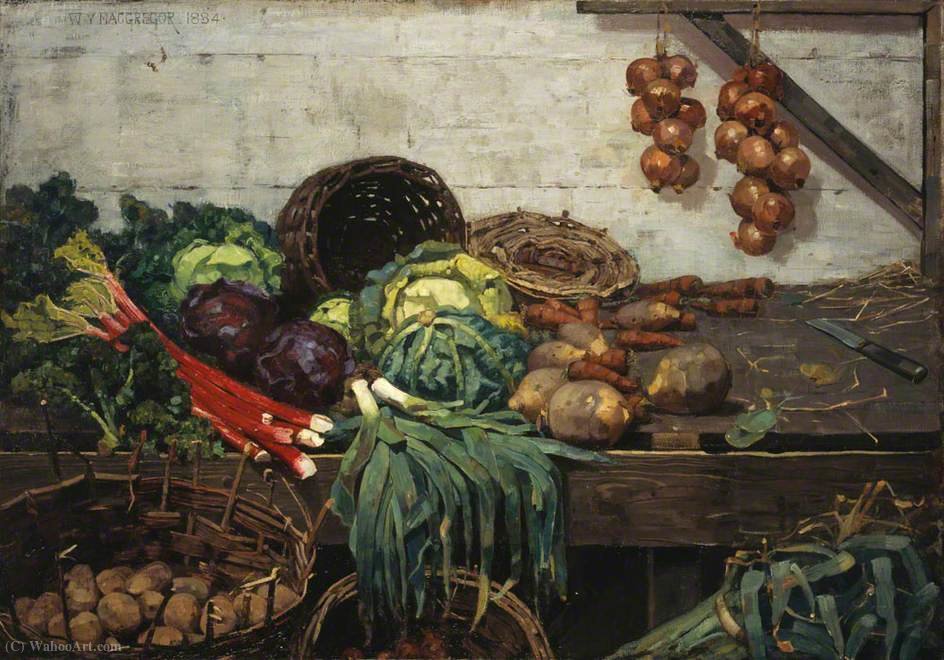 The Vegetable Stall — William York Macgregor