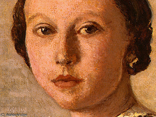 Portrait Of A Young Girl (detail - ) — Jean-baptiste-camille Corot