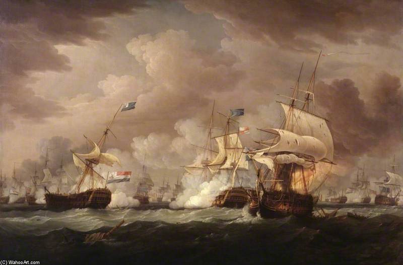 The Battle Of Camperdown - — Томас Уиткомб