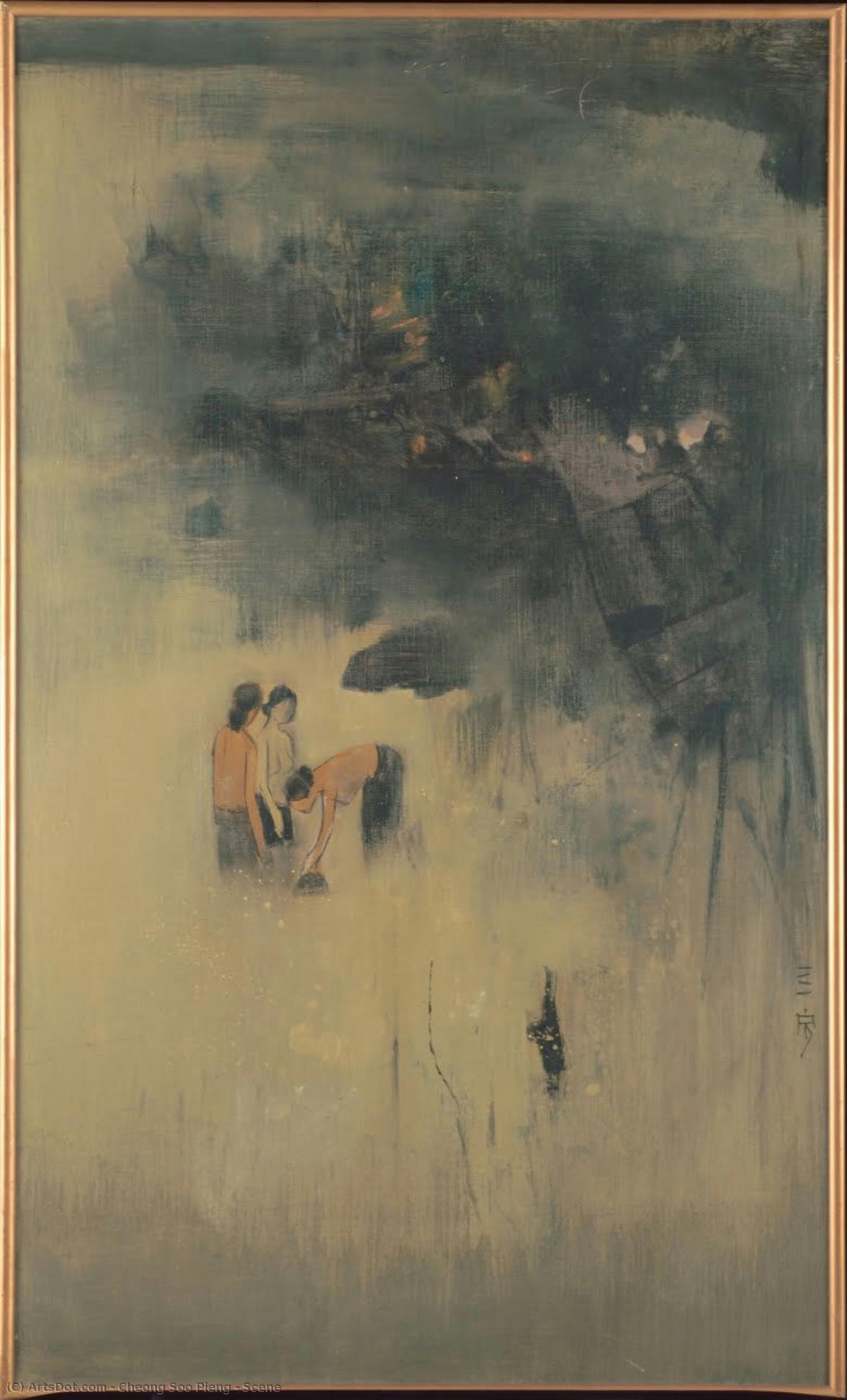 Scene — Cheong Soo Pieng