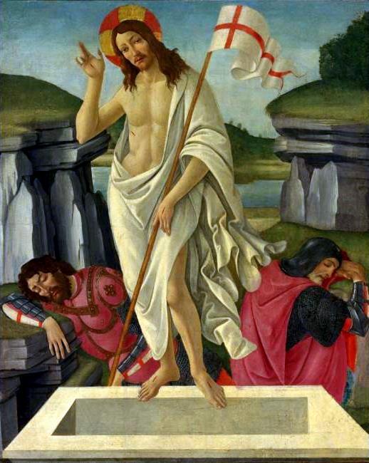 The Resurrection — Боттичелли