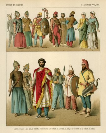 East European Costume — Albert Kretschmer