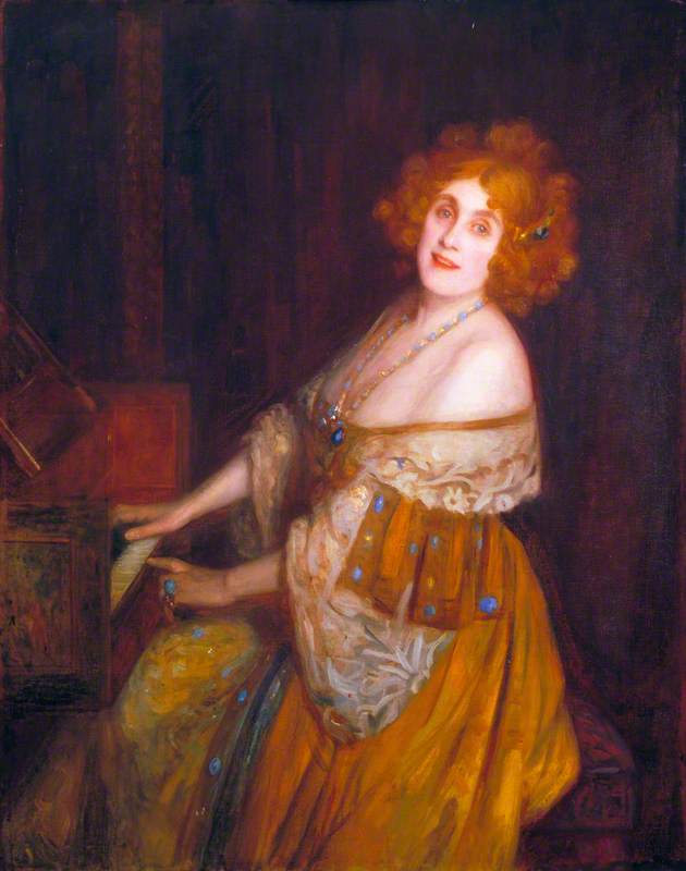 Julia Neilson (1868–1957), As Nell Gwyn In 'sweet Nell Of Old Drury' By Paul Kester — Frank Robinson Daniell