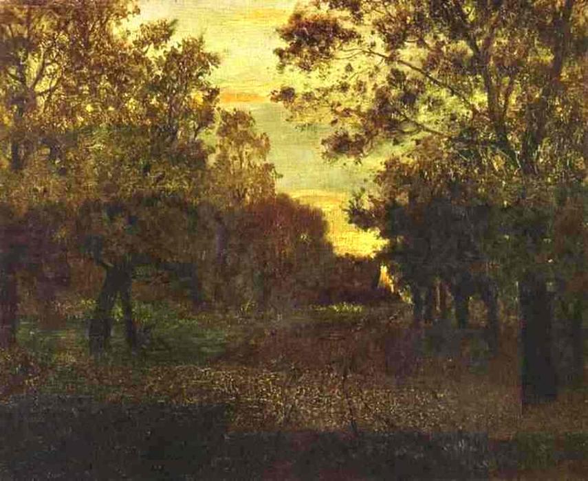 Road In A Wood — Isaak Ilyich Levitan