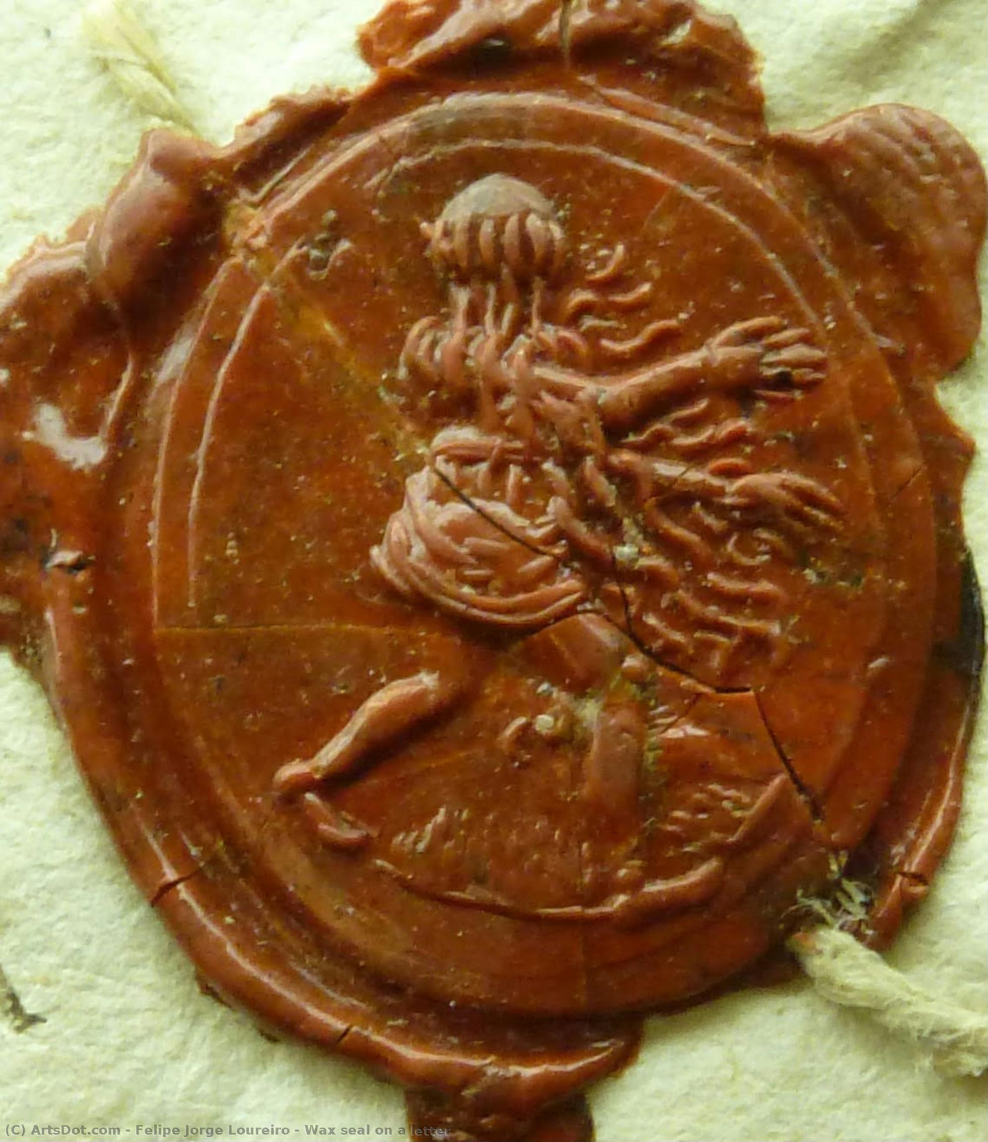 Wax Seal On A Letter — Felipe Jorge Loureiro