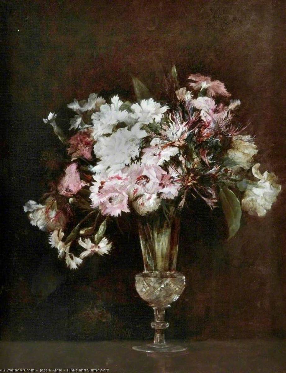 Pinks And Sunflowers — Jessie Algie