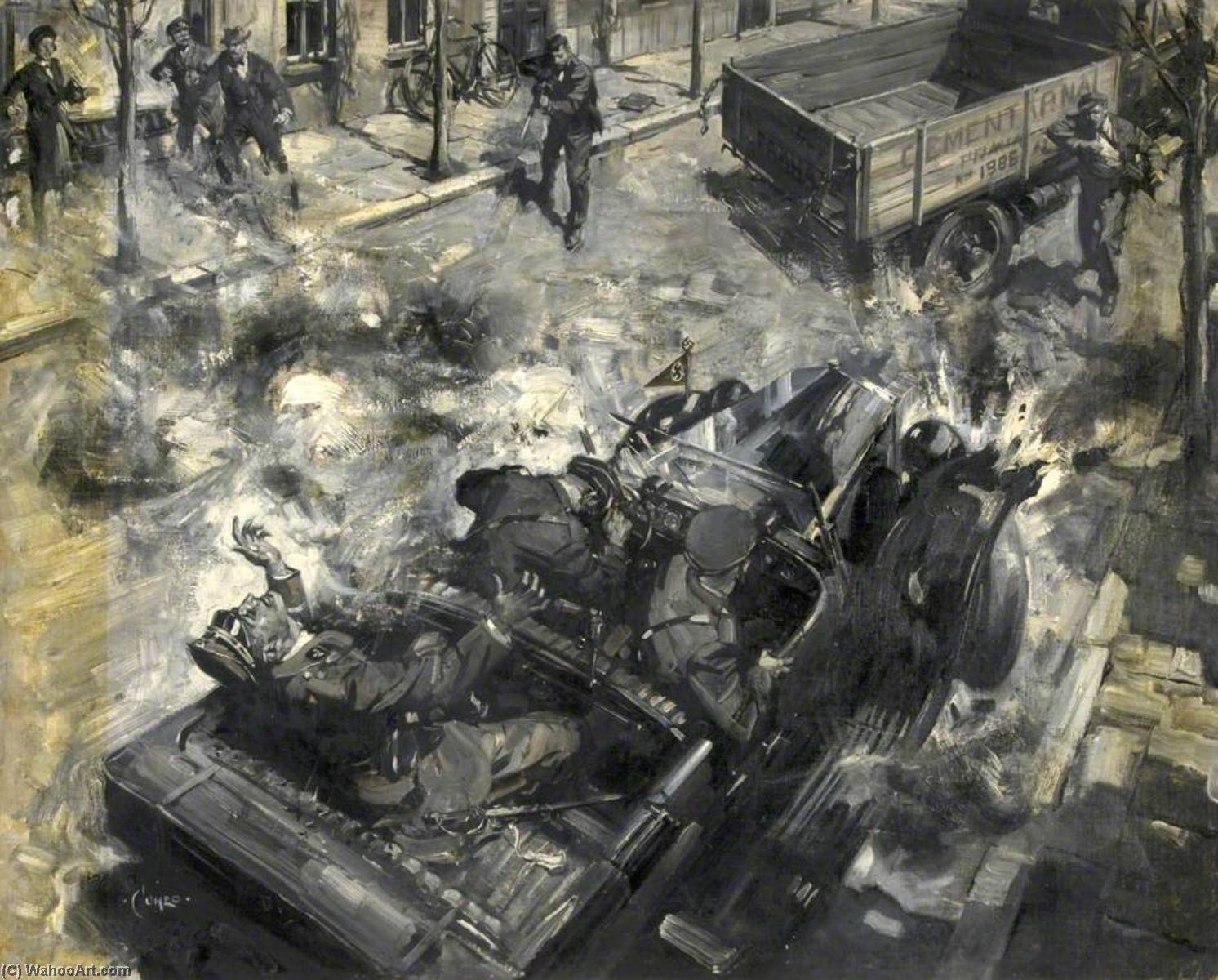 Assassination Of Heydrich — Terence Tenison Cuneo