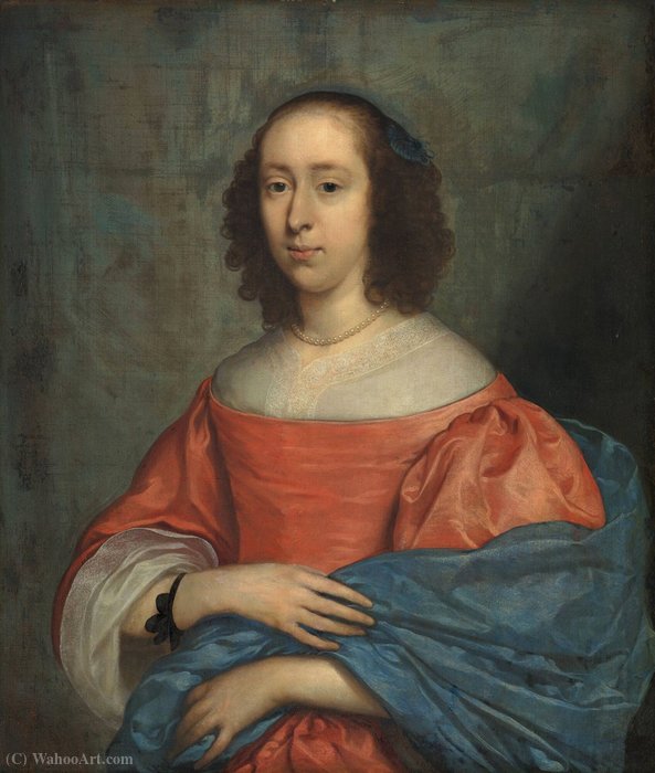 Portrait Of A Young Woman — Cornelius The Elder Jonson Van Ceulen