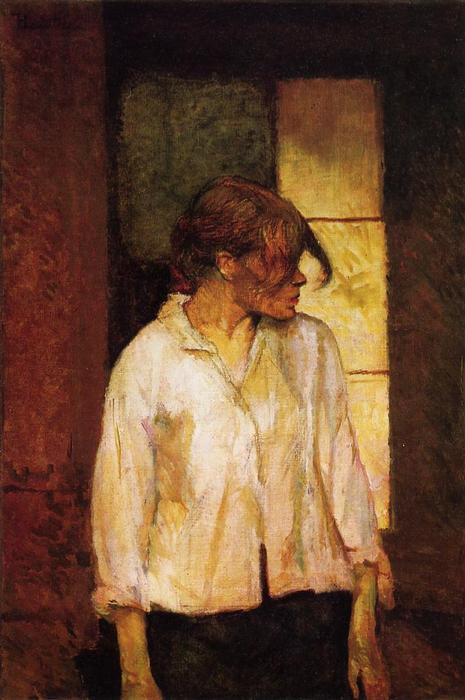 At Montrouge ( Rosa La Rouge) — Henri De Toulouse-lautrec