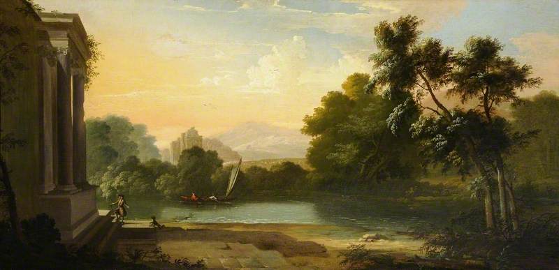 Romantic Landscape — Clement Lambert