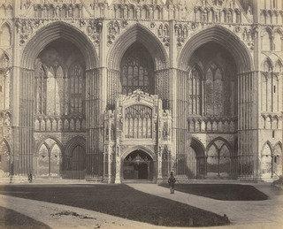 Peterborough, The West Front — Roger Fenton