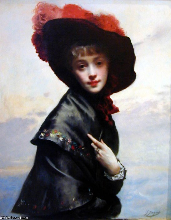 La Coquette — Gustave Jean Jacquet
