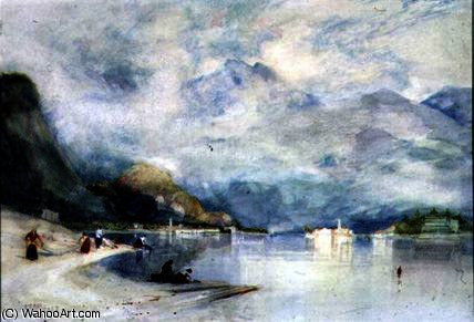 Lake Maggiore From Stresa — Alfred Edward East